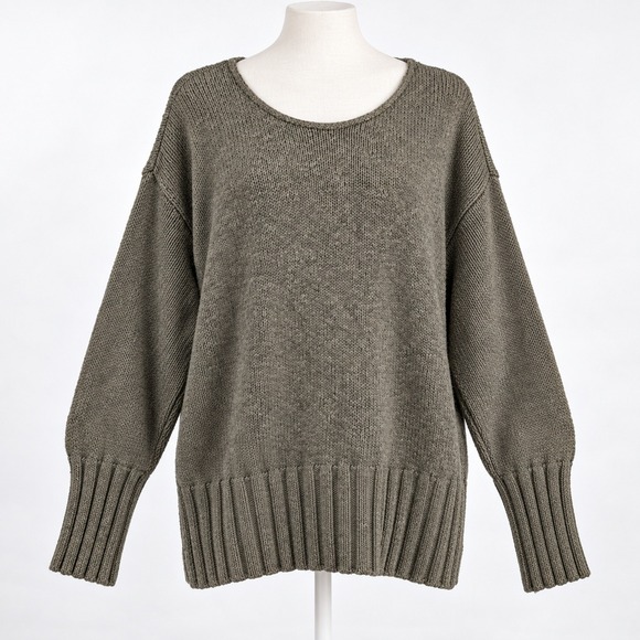 CP Shades Sweaters - Vintage CP Shades Oversized Sweater Size L Green Sustainable Classic Comfort